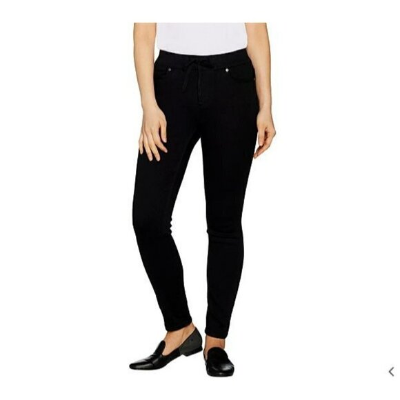 Martha Stewart Denim Pull-On Jeans - Picture 1 of 7